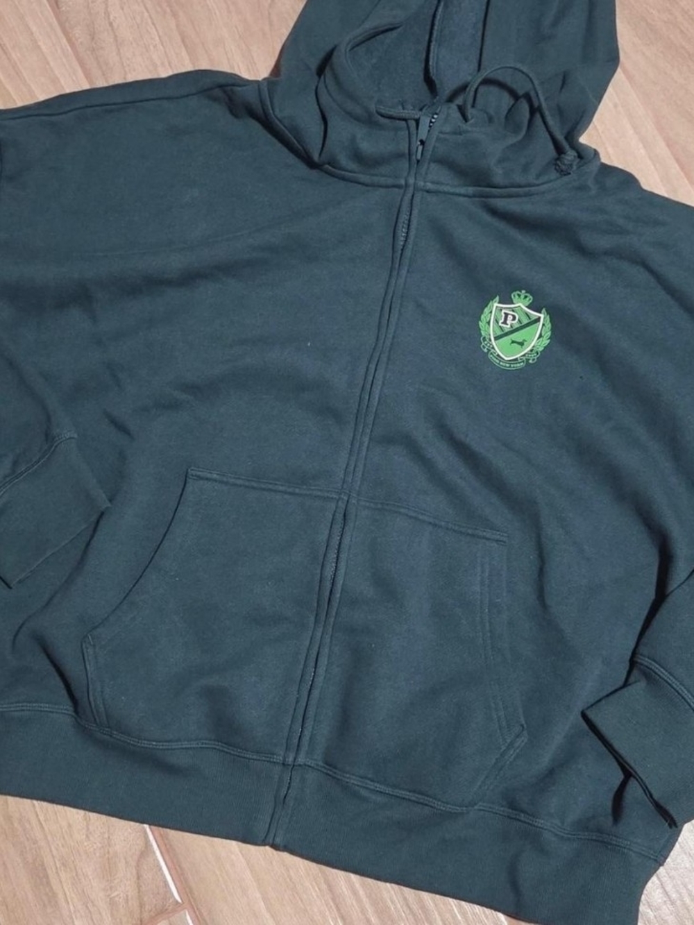 Victoria's Secret PINK Hooded Zip-Up Jacket with Crest